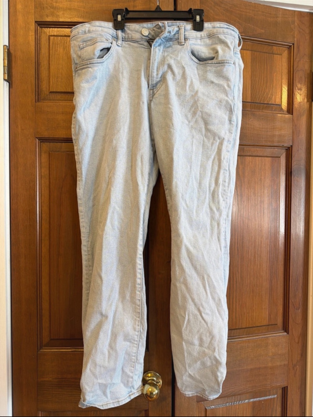 H&M Men's Light Wash Straight Jeans